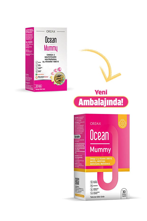 Orzax Ocean Mummy 30 Kapsül