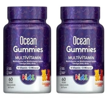 Orzax Ocean Gummies Multivitamin Kids 60 Yumuşak Tablet 2 Adet