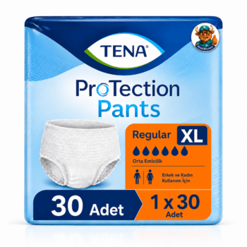 TENA ProTection Pants Regular Emici Külot 6 Damla XL Beden 30'lu Paket