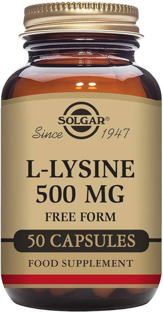 Solgar L-Lysine 500 mg 50 Kapsül