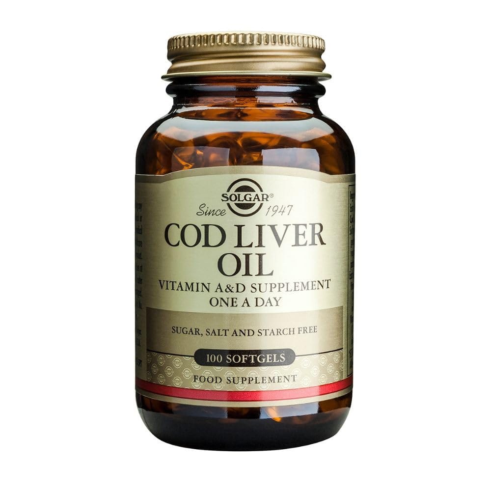 Solgar Cod Liver Oil 100 Softgel