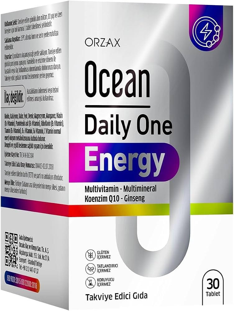 Orzax Ocean Daily One Energy 30 Tablet
