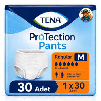 TENA ProTection Pants Regular Emici Külot 6 Damla M Beden 30'lu Paket