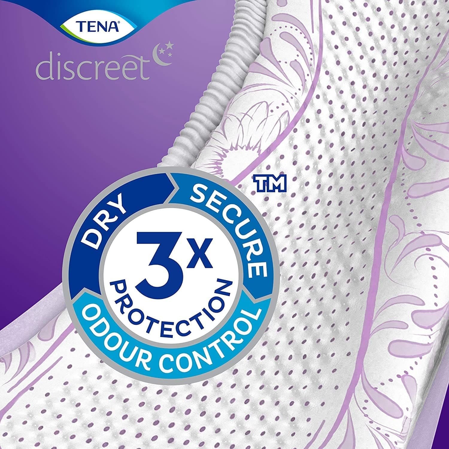 TENA Lady Maxi Night, Kadın Mesane Pedi, 8 Damla, 12'li 2 Paket 24 Adet - Görsel 3