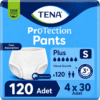 TENA ProTection Pants Plus Emici Külot 6 Damla S Beden 30'li 4 Paket 120 Adet