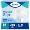 TENA ProSkin Slip Plus Bel Bantlı Hasta Bezi 6 Damla M Beden 30'lu 8 Paket 240 Adet