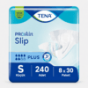 TENA ProSkin Slip Plus Bel Bantlı Hasta Bezi 6 Damla S Beden 30'lu 8 Paket 240 Adet