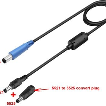 Respirox DC5525 to DC5521 Batarya Kablosu – Philips 50 / P-One / Respirox Mini Uyumlu