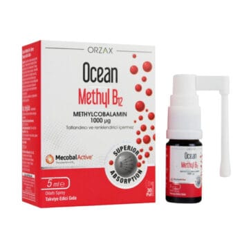 Orzax Ocean Methyl B12 1000 mcg 5 ml Methylcobalamin