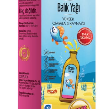 Orzax Ocean Balık Yağı Karışık Meyve Aromalı 150 ml
