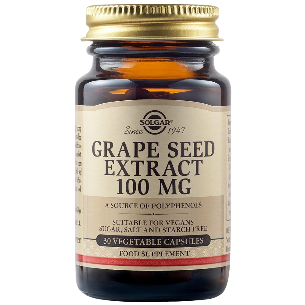 Solgar Grape Seed Extract 100 mg 30 Kapsül