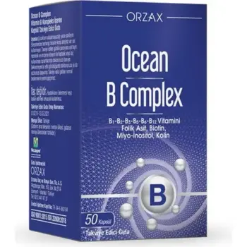 Orzax Ocean B Complex 50 Kapsül