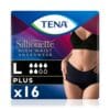 TENA Silhouette Plus Yüksek Bel Emici Külot Siyah L Beden 16 Adet