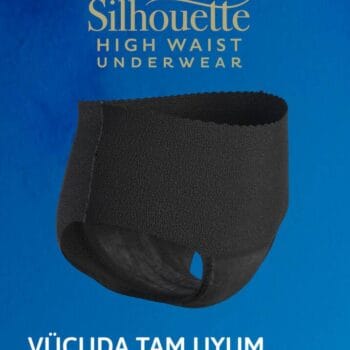Alternative view of TENA Silhouette Plus Yüksek Bel Emici Külot Siyah L Beden 8 Adet