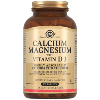 Solgar Calcium Magnesium Vitamin D3 150 Tablet