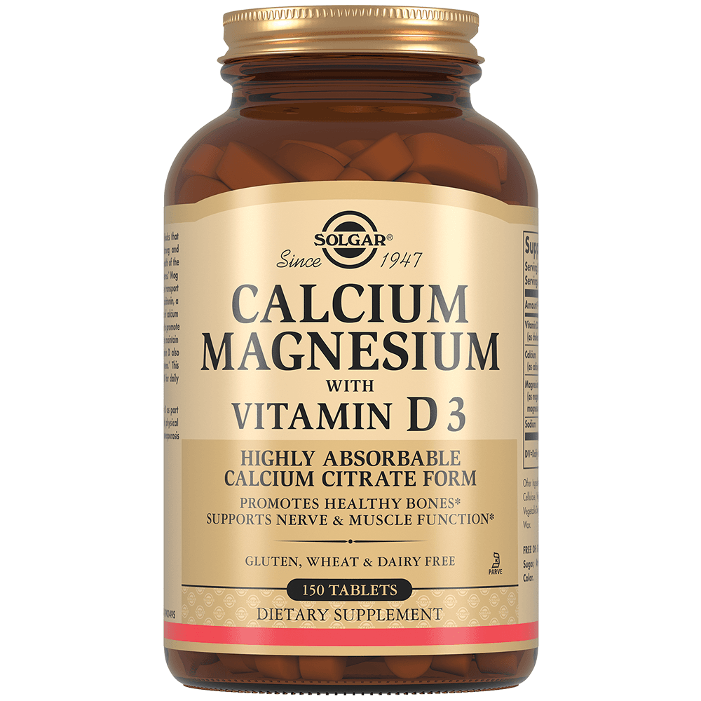 Solgar Calcium Magnesium Vitamin D3 150 Tablet