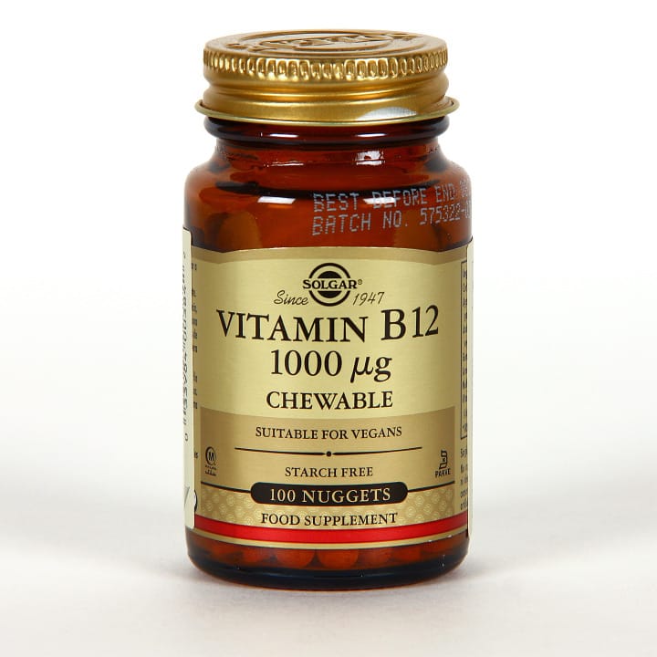 Solgar Vitamin B12 1000 mcg 100 Dilaltı Tablet