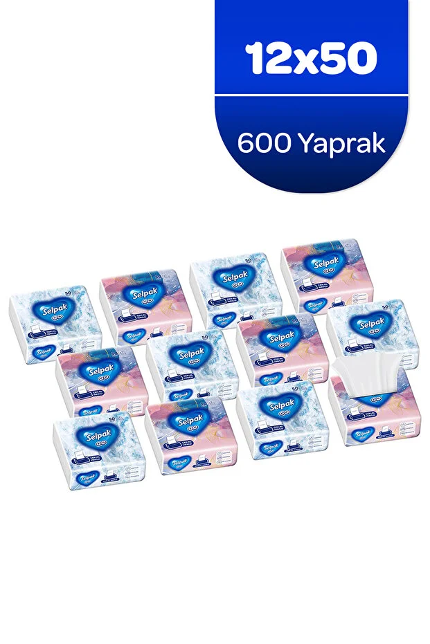 Selpak Go Çek-Al Havlu 12*50 Yaprak