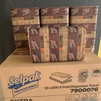 Selpak Professional Extra4*200 Yaprak Katlamalı 4 Adet Z Havlu