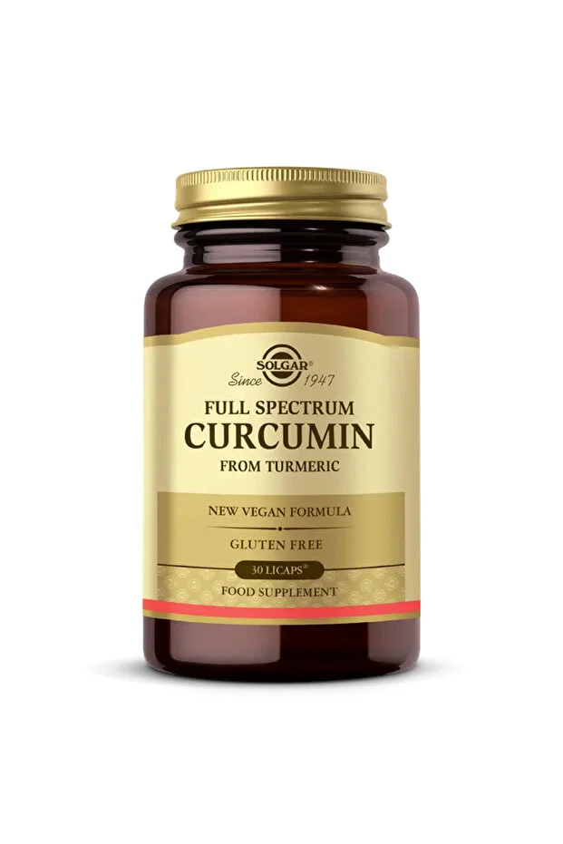 Solgar Full Spectrum Curcumin 30 Kapsül