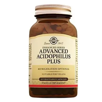 Solgar Advanced Acidophilus Plus 60 Kapsül