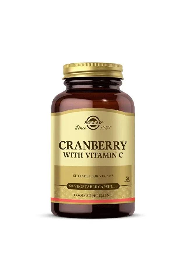 Solgar Cranberry With Vitamin C 60 Kapsül