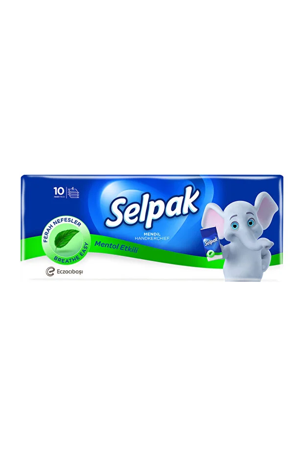 Selpak Cep Mendili Mentollü Mendil 10lu