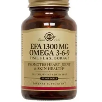 Solgar Omega 3-6-9 EFA 1300 mg 60 Softgel