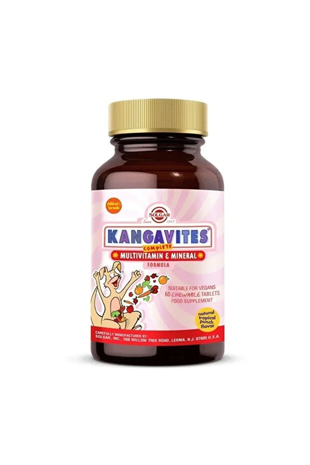 Solgar Kangavites Multivitamin & Mineral 60 Tablet