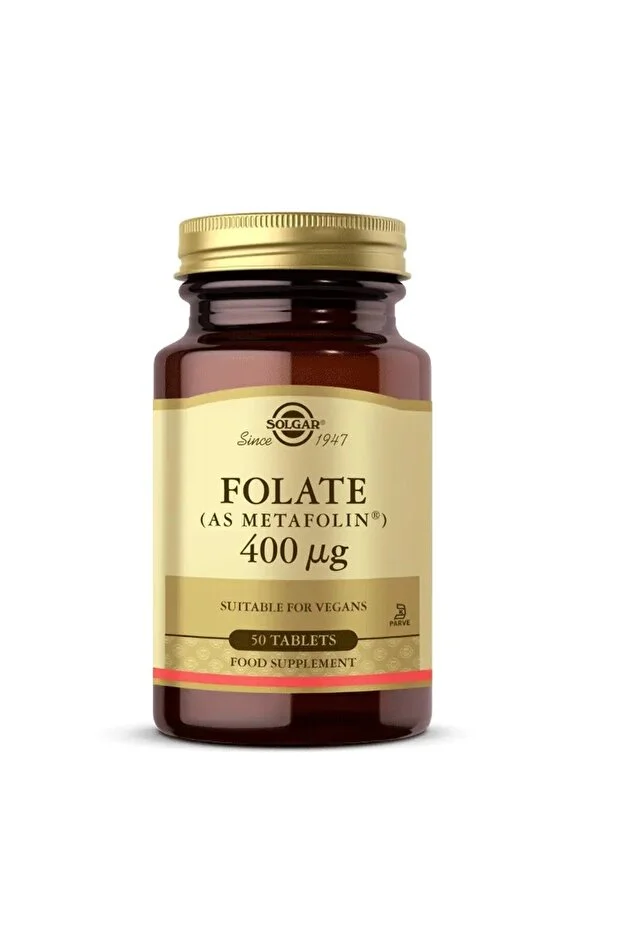 Solgar Folate 400 mcg 50 Tablet