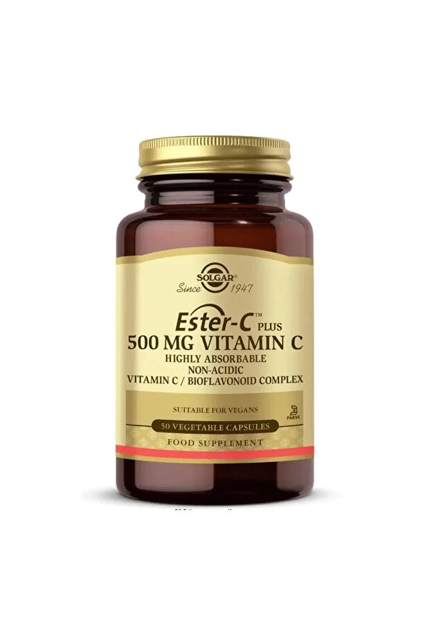 Solgar Ester-C Plus 500 mg 50 Kapsül