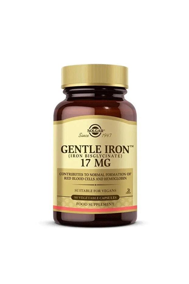 Solgar Gentle Iron 17 mg 90 Kapsül