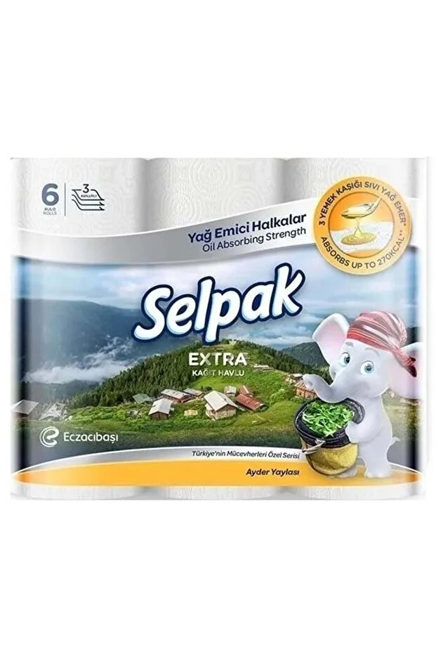 Selpak Extra Yağ Emici Havlu 48’li