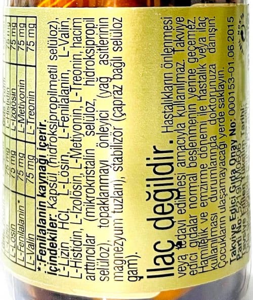 Solgar Amino 75 30 Kapsül