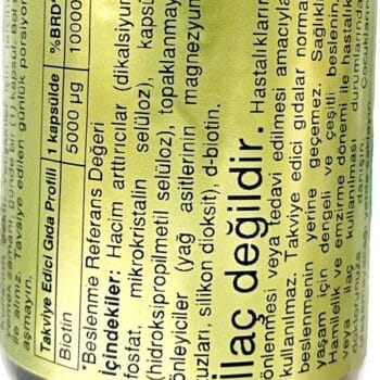Solgar Biotin 5000 mcg 50 Tablet