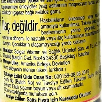 Solgar Vitamin K2 100 mcg 50 Kapsül