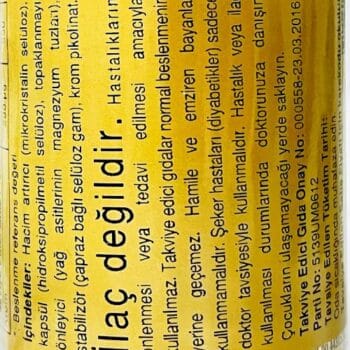 Solgar Chromium Picolinate 200 mcg 90 Kapsül
