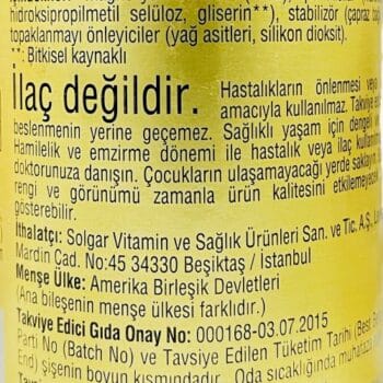 Solgar Magnesium Citrate 60 Tablet