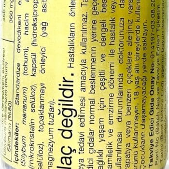 Solgar Milk Thistle 50 Kapsül