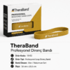 TheraBand Profesyonel Direnç Bandı Halka - Halka 7,6 cm X 20,5 cm Ekstra Sert, Altın - 15452
