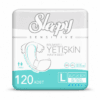Sleepy Sensitive Bel Bantlı Yetişkin Hasta Bezi Large L 120 Adet