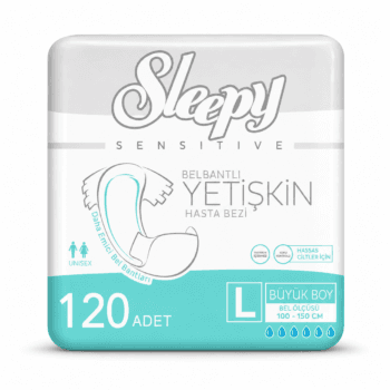 Sleepy Sensitive Emici Külot Yetişkin Bezi Large L 120 Adet