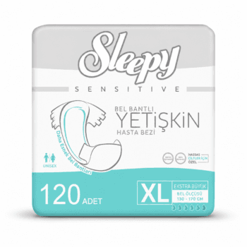 Sleepy Sensitive Emici Külot Yetişkin Bezi XLarge XL 120 Adet