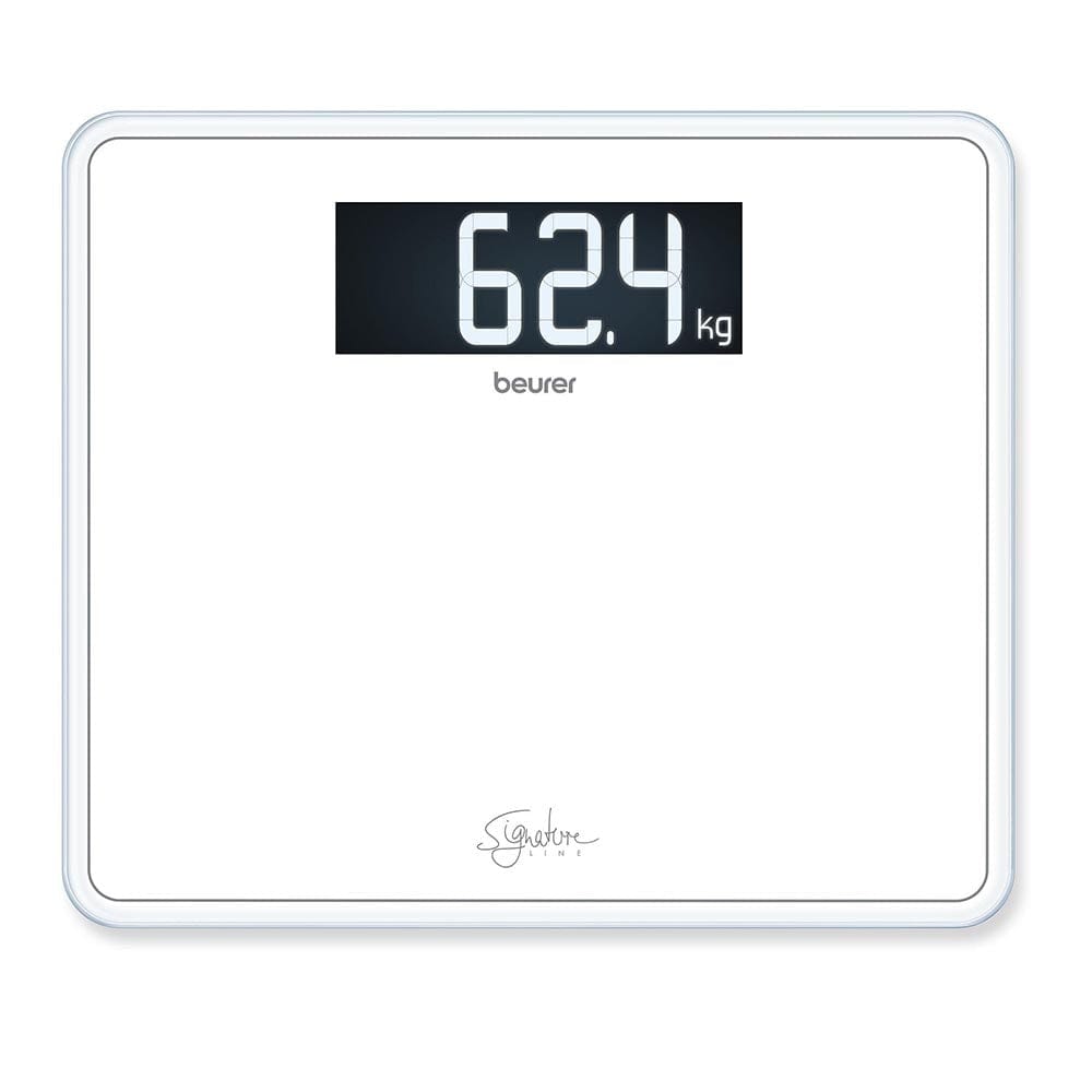 Beurer GS 410 Signature Line Cam Baskül Beyaz