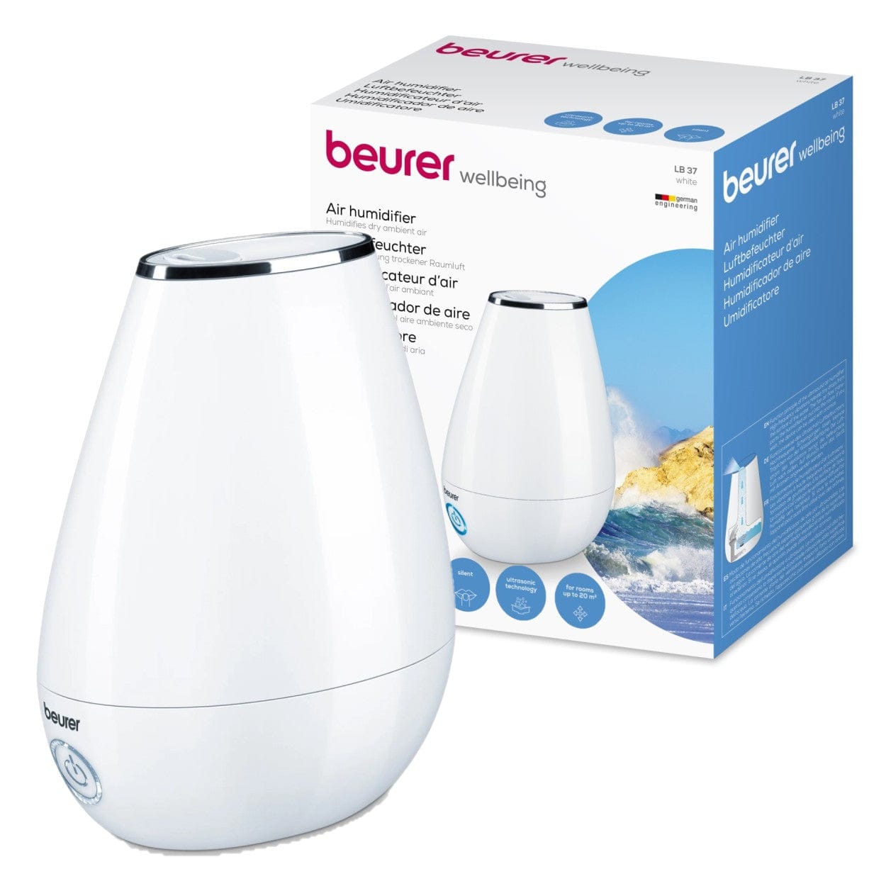 Beurer LB 37 Ultrasonik Hava Nemlendirici Beyaz