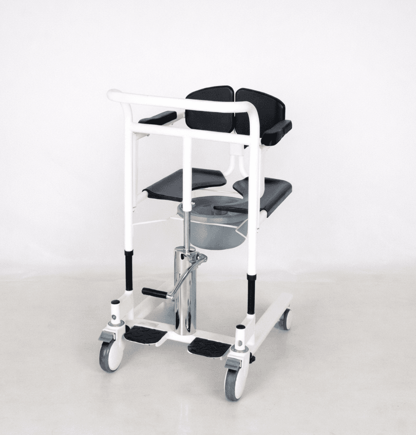 MedWelt TM-H-8048 Hidrolik Klozetli Hasta Transfer Sandalyesi