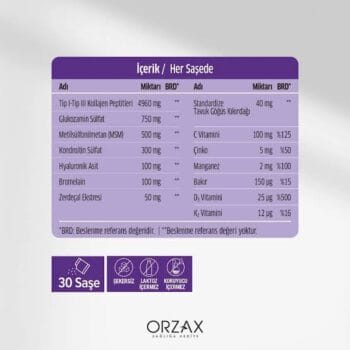 Alternative view of Ocean Colflex Kolajen 30 Saşe