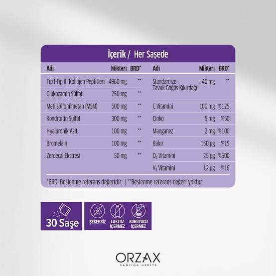 Ocean Colflex Kolajen 30 Saşe - Görsel 2