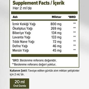 Alternative view of Ocean Oregano Oil Damla 20 ml
