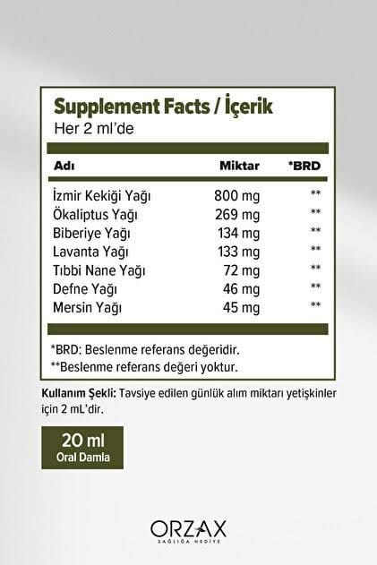 Ocean Oregano Oil Damla 20 ml - Görsel 2